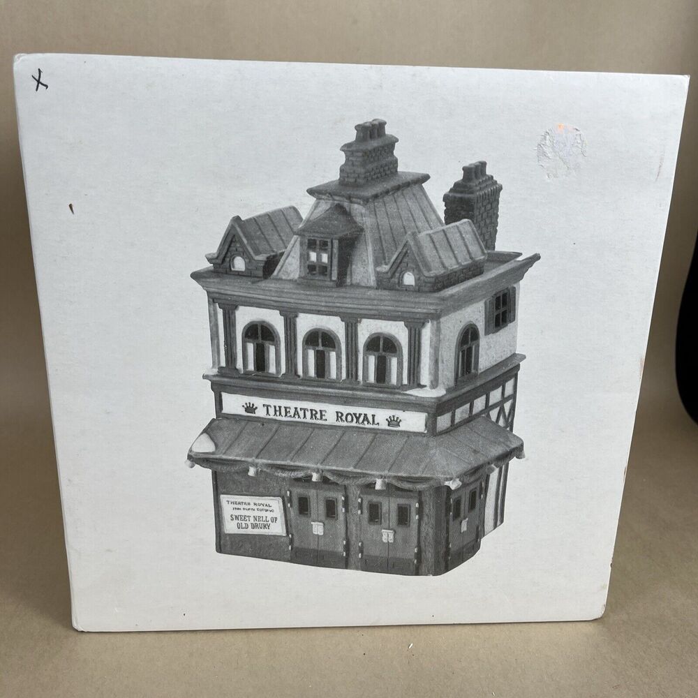 Department 56 "Theater Royal" 1989 Heritage Village #5584-0 New‎ In Box